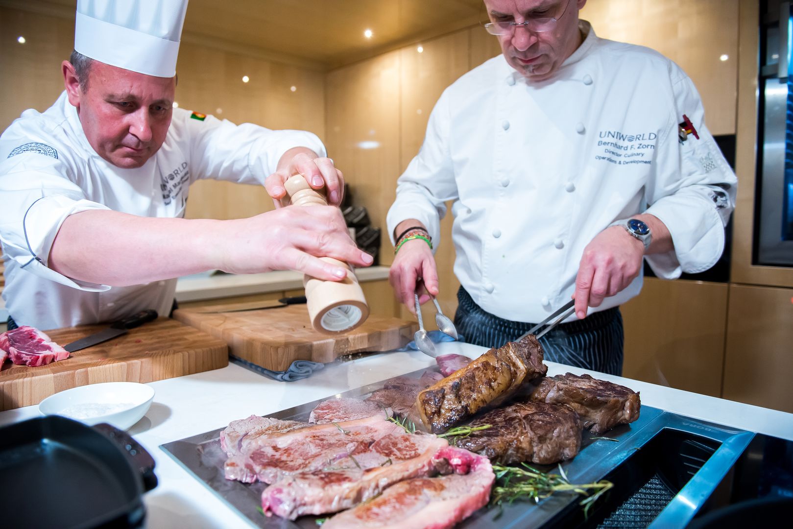 Uniworld Boutique River Cruises - S.S. Beatrice - Restaurant Chef.jpg
